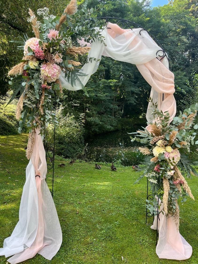 Arche de mariage champêtre